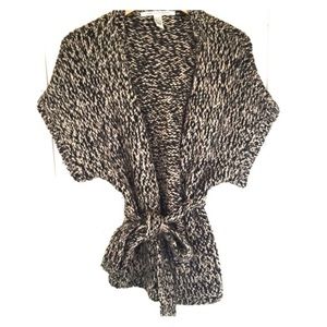 DVF Knit Wrap Sweater
